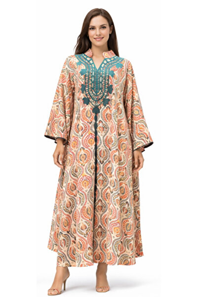 RONZA Women's jalabiya with French sleeves