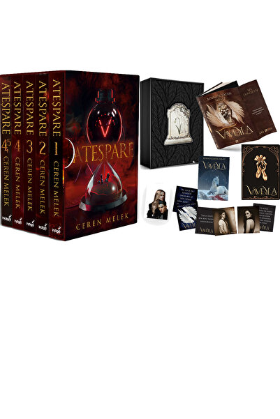 İndigo Kitap Ateşpare 5 Kitaplık Kutulu Set - Ciltli ve Vaveyla 2 Kış Dönence...