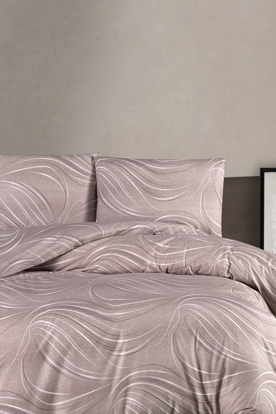 First Choice Donis %100 Pamuk Çift Kişilik Nevresim Takımı - Lastikli Çarşaf