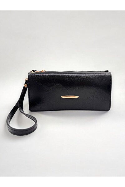 stravis Faux Leather Handmade Black Women's Wallet & Portfolio