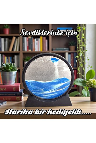 UpWay Sandscape 3D Kum Sanatı Saati – Huzur ve Estetik Bir Arada Hediyelik