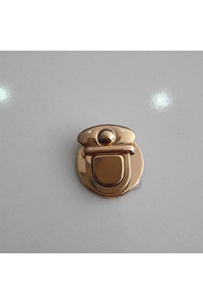 SEM AKSESUAR Accesoriu pentru geantă cu lacăt auriu