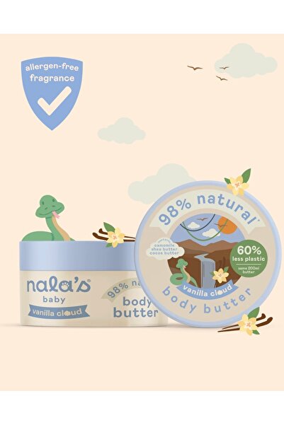 Nala's Baby Nala’s baby doğal vanilya özlü hassas ve çok kuru ciltler için be...