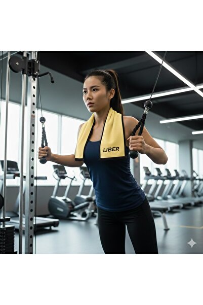 Liber Sports Towel 2 Pieces Microfiber Sports and Fitness Gym Towel 30X60 cm