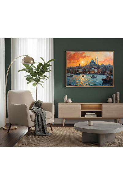 alphobitasarım Golden Clocks in the Heart of Istanbul - Orange and Red Shades...