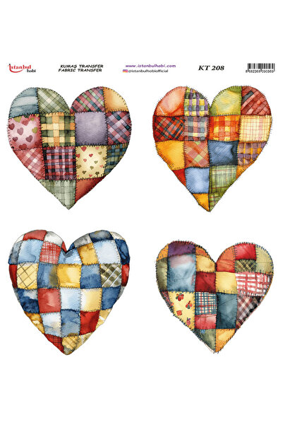 İstanbul Hobi Fabric Transfer Paper 20X20Cm Kt-208