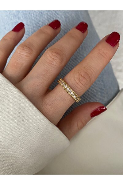 Pinery Jewels إصدار محدود - خاتم نسائي مرصع بأحجار الزركون المتسلسلة مع إمكان...