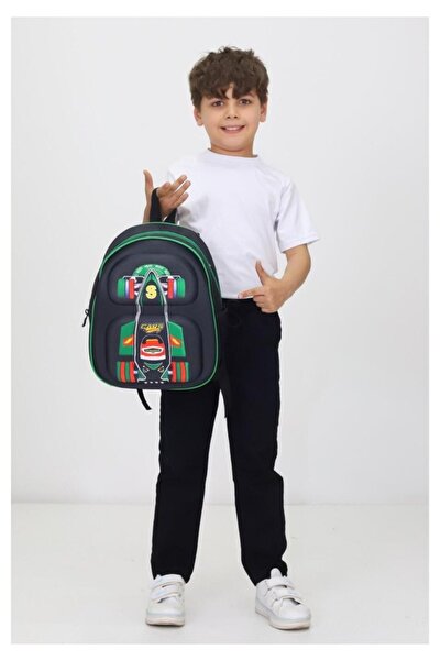 Şımarık ERKEK ÇOCUK ARABA DESENLİ ANAOKULU SIRT ÇANTASI