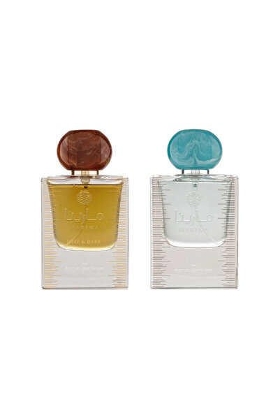 ARD AL ZAAFARAN Unisex perfume package Marina Deep & Dark 50ml + women's Mari...