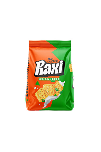 CRACKERS RAXI RAXI Mini Crackers Sour Cream & Onion 100 g