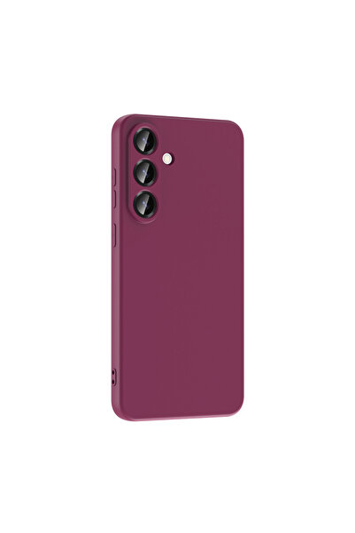 SBY TEKNOLOJİ Samsung Galaxy S25 Fe Compatible Case with Velvet Interior Laun...