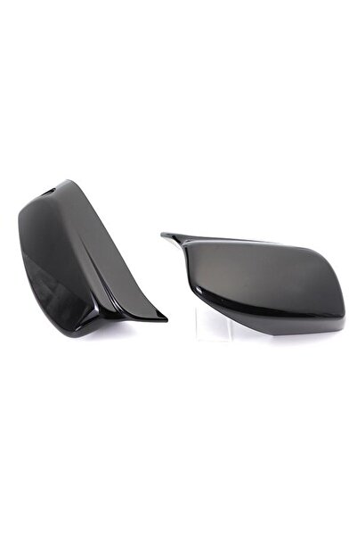 THD Set of 2 Mirror Caps M for BMW Series 5 E60 E61 E62 E63 E64, Glossy Black