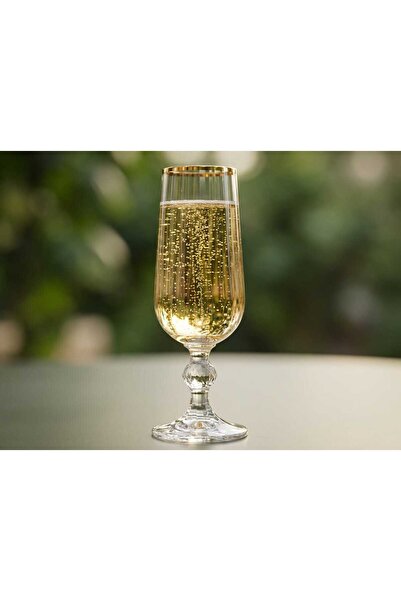 ÇNR Home Collection Bohemia Crystal Optical Glass Set of 6 Stylish Glass Cups...