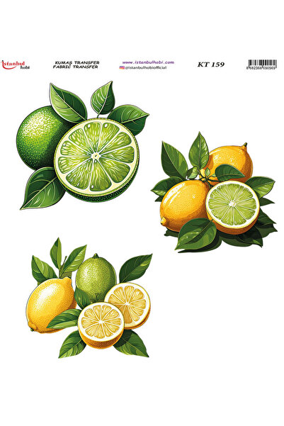 İstanbul Hobi Fabric Transfer Paper 20X20Cm Kt-159