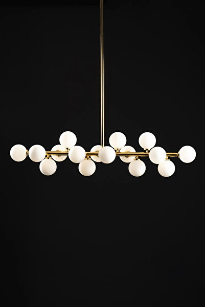 LADCO AYDINLATMA A-3465-16G Eskitme Sarkıt Modern Avize