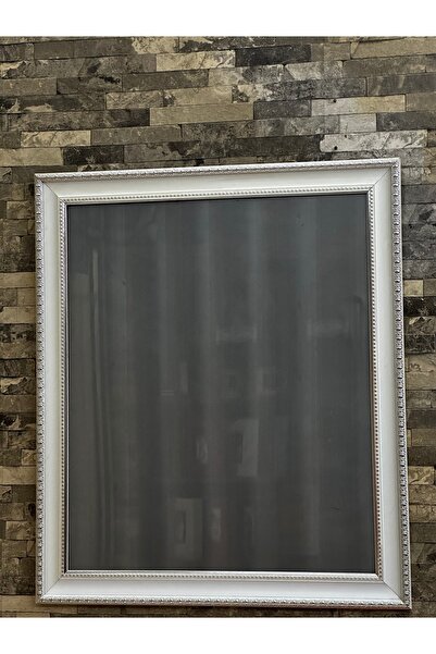 SANAT ÇERÇEVE 50x60 cm Klasik Beyaz Cam Çerçeve | Şık & Dayanıklı Duvar Çerçe...