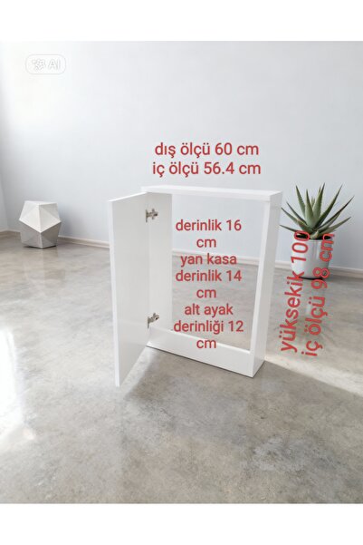 yılmob19 Boru gizleme dolabı 60*100