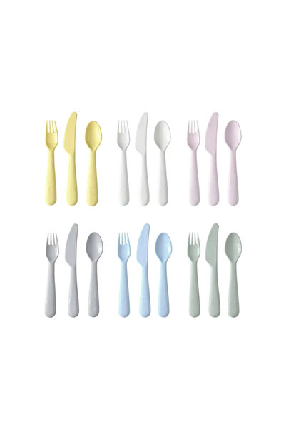 IKEA Colorful Cutlery Set 18 Pieces KALAS NN
