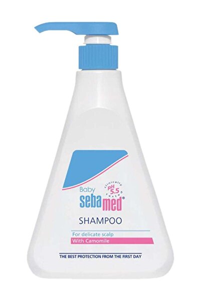 Sebamed Baby شامبو للأطفال لفروة الرأس الحساسة مع البابونج، 500 مل