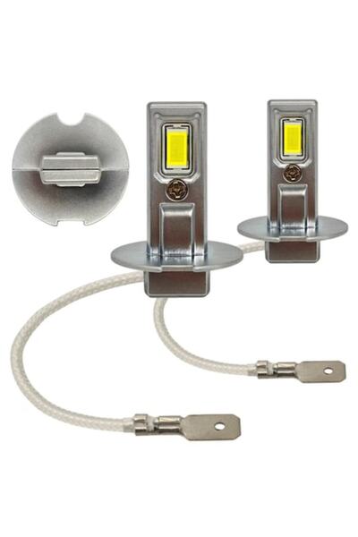 BZRSH Σετ 2 λαμπτήρων αυτοκινήτου LED H3, μίνι, 16LED CSP, 120W, 12V, 6000K