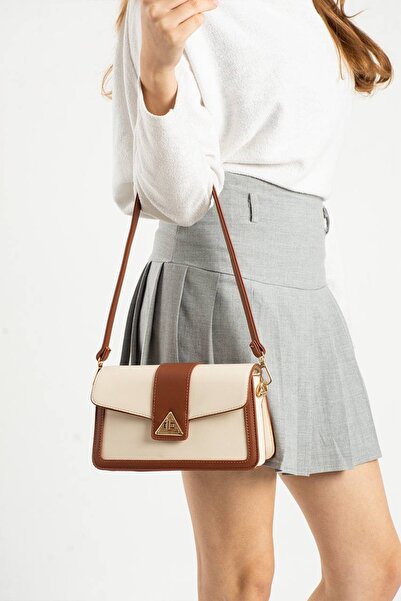 KIRASE حقيبة يد وكتف نسائية أنيقة عالية الجودة بحزام مزدوج الطول - 15 سم وعرض...