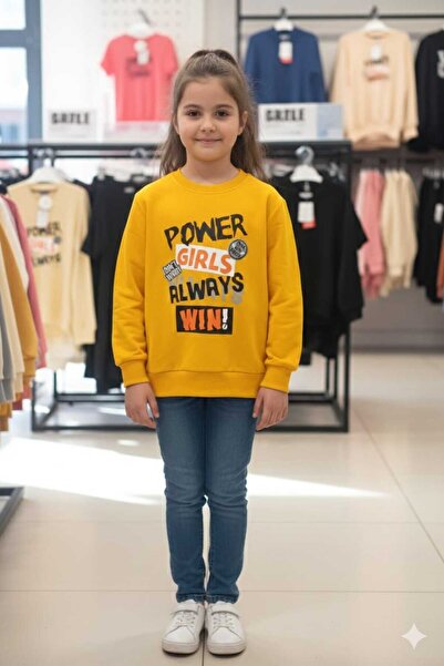 Yağmur Giyim Pırıl 2İp Hanorac pentru fete 6-13 ani 190