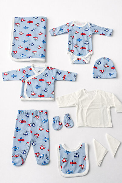 For My Baby 10-Piece Baby Hospital Discharge Bodysuit Set