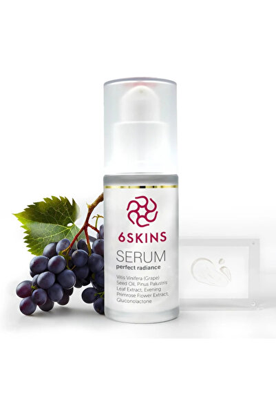 6skins Perfect Radiance Face Serum with Seed Oil, Vitis Vinifera & Evening Pr...