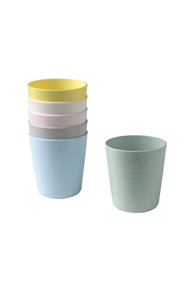 IKEA Set of Colored Glasses 6 Pieces KALAS NN