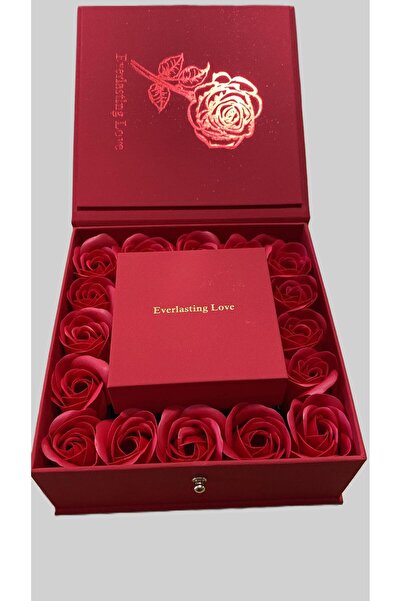 TAŞDELEN AVM Özel Tasarım Mücevher Kutusu Yıldönümü Sevgililer Günü Anneler Günü