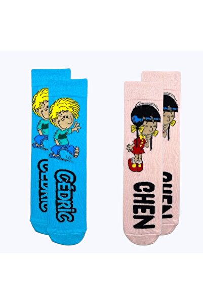 Çorap Kurdu Σετ 2 κάλτσες Unisex με σχέδια χαρακτήρων κινουμένων σχεδίων