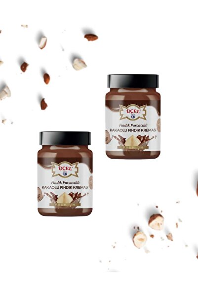 Üçel Kakaolu Fındık Kreması (Fındık Parçacıklı) 330gr