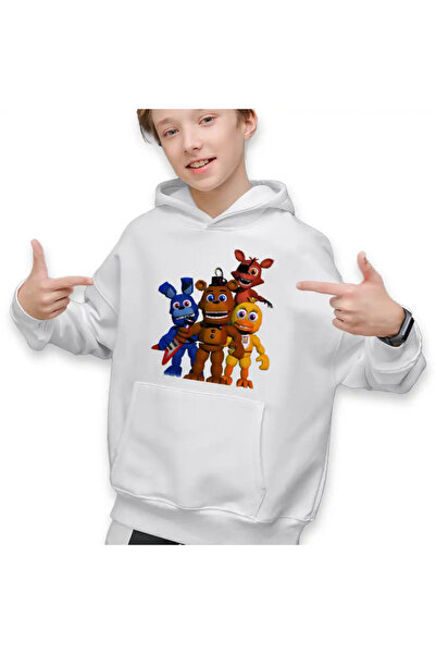 OEM Hanorac Copii Baieti FNAF All Team Five Nights at Freddy Horror Halloween