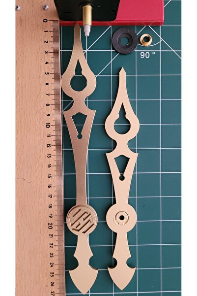 Han Clock Special Design Large Size Wooden Scorpion Yelkovan + Clock Mechanis...