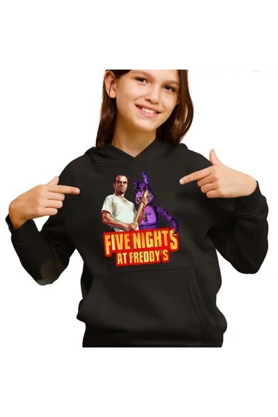 OEM Hanorac Copii Fete Fnaf GTA5 Five Nights at Freddy Horror Halloween