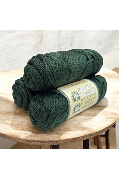 NAKO İhraç Fazlası Spaghetti El Örgü ipi 450g - Yeşil