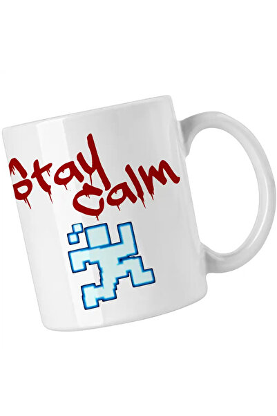 OEM Mug Fnaf Stay Calm Run Five Nights at Freddy Horror Halloween