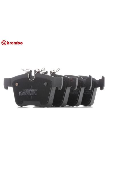 Brembo قماش فرامل خلفي 205/C200