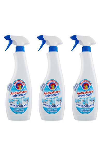 Chanteclair Set 3x Universal Anti-Scale Universal Anti-Dusting Solution 625 ml