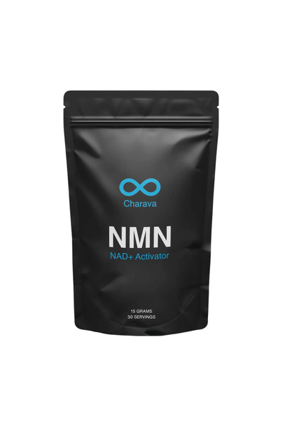 CHARAVA مكمل غذائي مسحوق منشط NMN Nad Plus بتركيز 500 ملغ