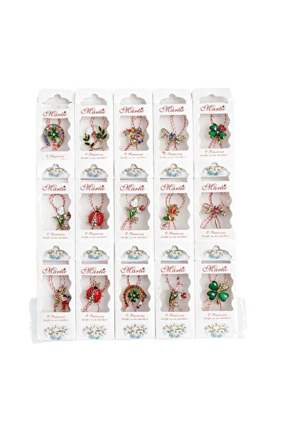 OEM Set of 30 martisora ​​gift brooches, special martisora ​​gifts for the mo...