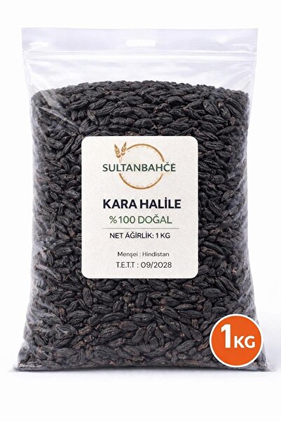 sultanbahçe Kara Halile 1000 Gr - %100 Doğal & Katkısız