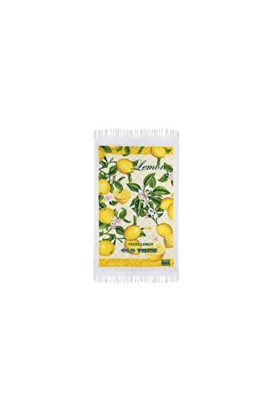 OEM Cotton Kitchen Towel White Lemons 60x35cm