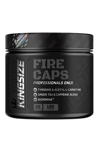 Kingsize Nutrition Fire Caps 180 Kapsül