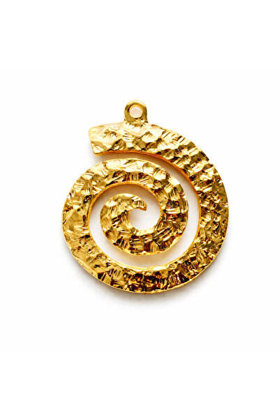 Hanori Accessory Horizontal Figürlü Metal Kolye Ucu, Metal Charm, Çanta Süsü,...