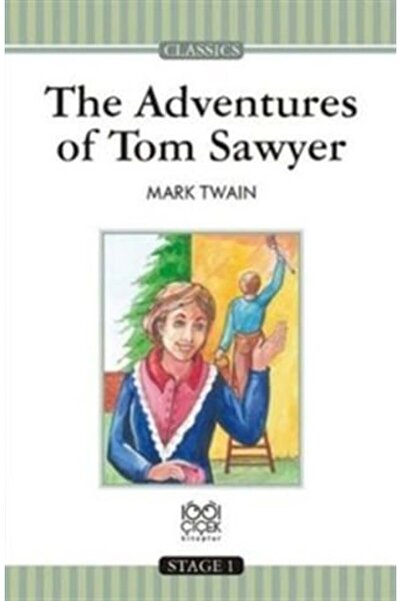 1001 Çiçek Kitaplar The Adventures of Tom Sawyer Stage 1 Boo