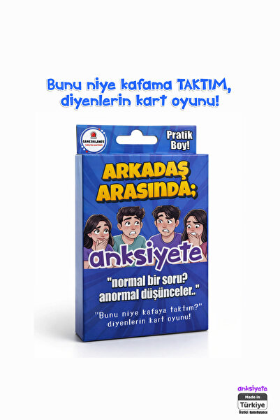 GameBulance Anxiety Question and Answer Card Game among Friends |   Fun Party...