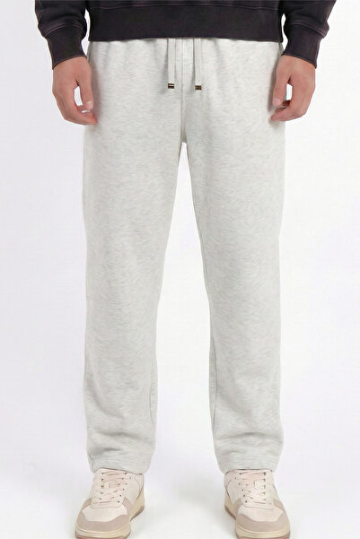 Veleno Men's Karmelanj Baggy Wide Leg Elastic Waist Pique Trousers