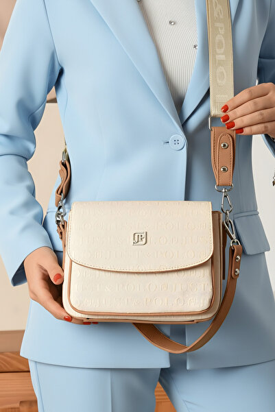 Just Polo Women's Polo 3 Compartment Shoulder Bag and Handbag (25X15 cm)