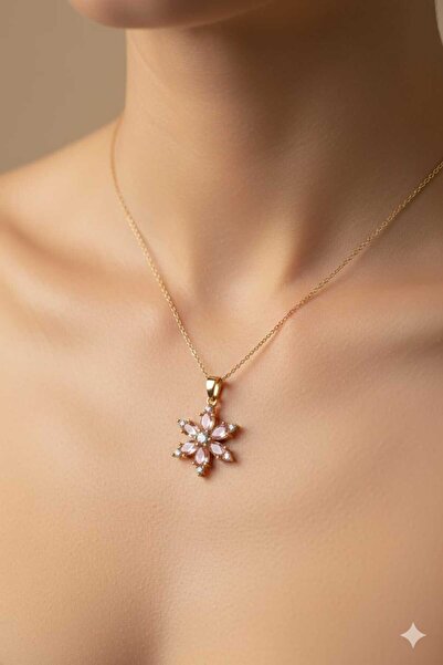 ALLURİNG THE BETTER ONE قلادة زهرة اللوتس